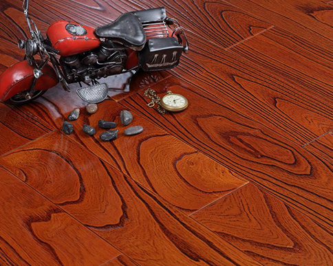 楝木实木复合地板应用